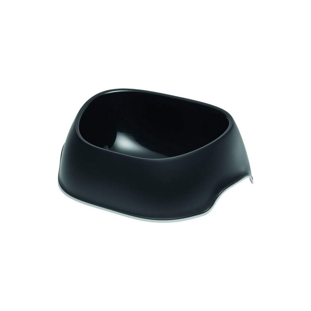 PLATO PARA MASCOTA SENSIBOWL CHICO NEGRO 350 ML MODERNA