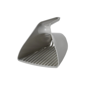 PALA Y CERNIDOR CON ASA PARA ARENERO GRIS ECO FRIENDLY MODERNA