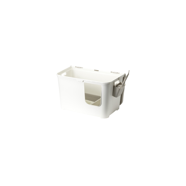 ARENERO PARA GATO CASETTA SOFT WHITE MODERNA
