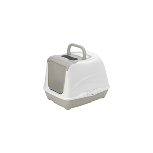 ARENERO CERRADO PARA GATO FLIP CAT GRANDE 50 CM GRIS MODERNA