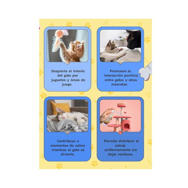 CATNIP EN SPRAY PARA GATOS 125 ML FANCY PETS
