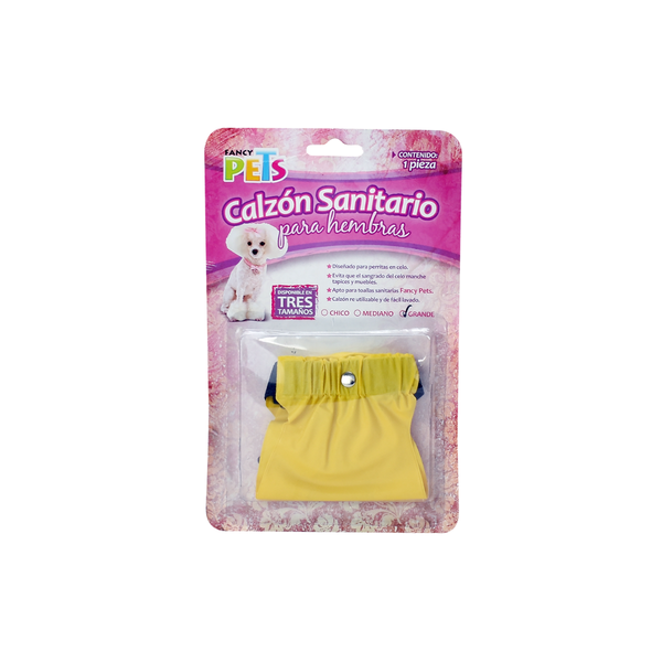 CALZON SANITARIO GRANDE PARA HEMBRAS FANCY PETS