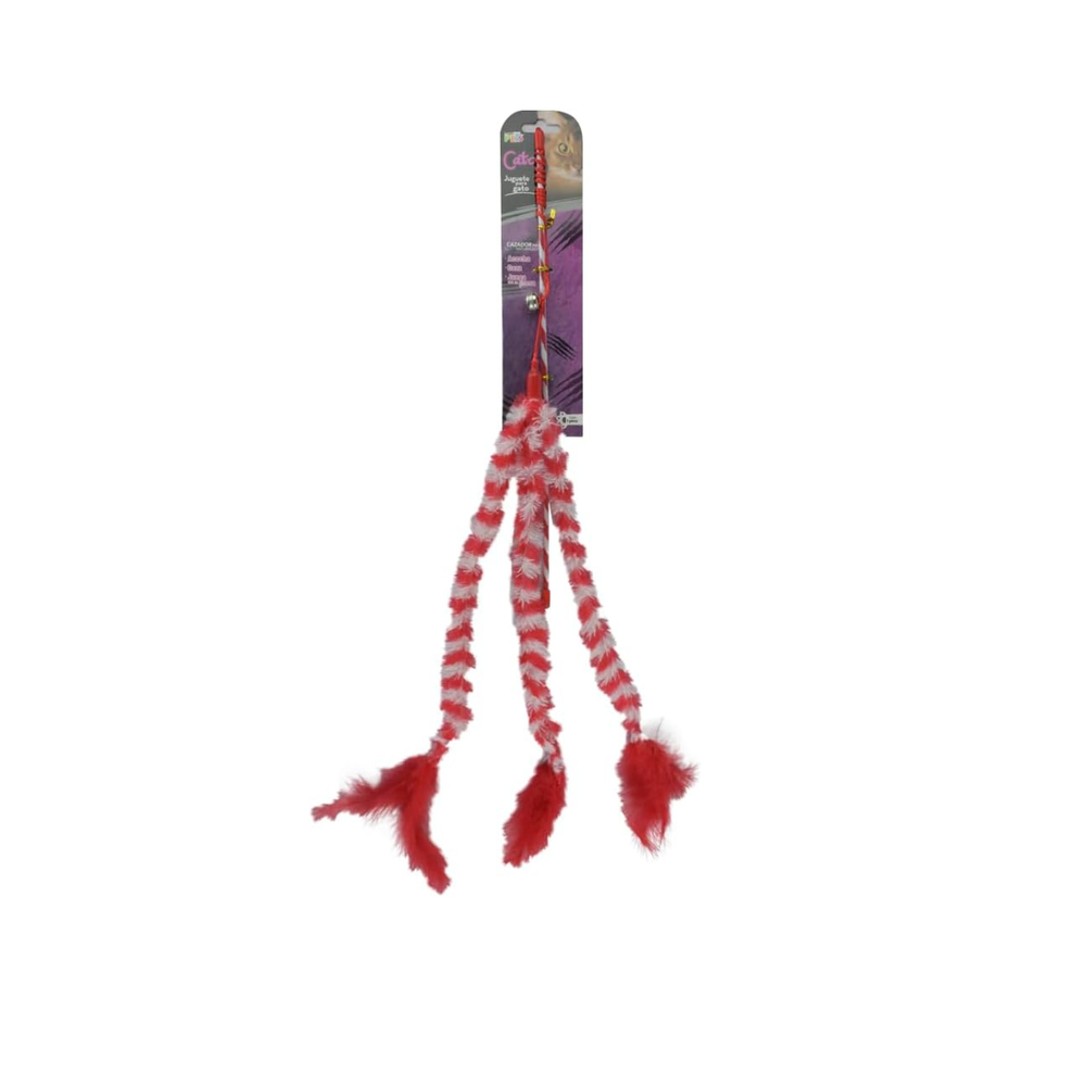 JUGUETE ORUGA CATCH PARA GATO FANCY PETS