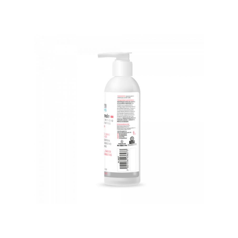 SUPLEMENTO ACEITE DE SALMON CON OMEGA 3 250MLFANCY PETS