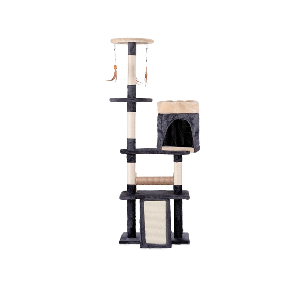 MUEBLE RASCADOR PARA GATO 143 CM FANCY PETS