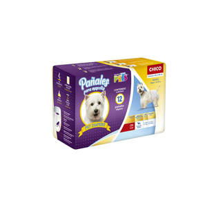 PAÑALES PARA PERRO CH 12 PZAS FANCY PETS