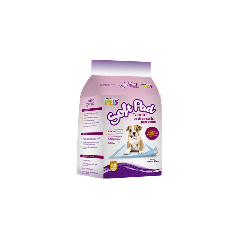 TAPETE ENTRENADOR PARA PERRO 50 PZ FANCY PETS