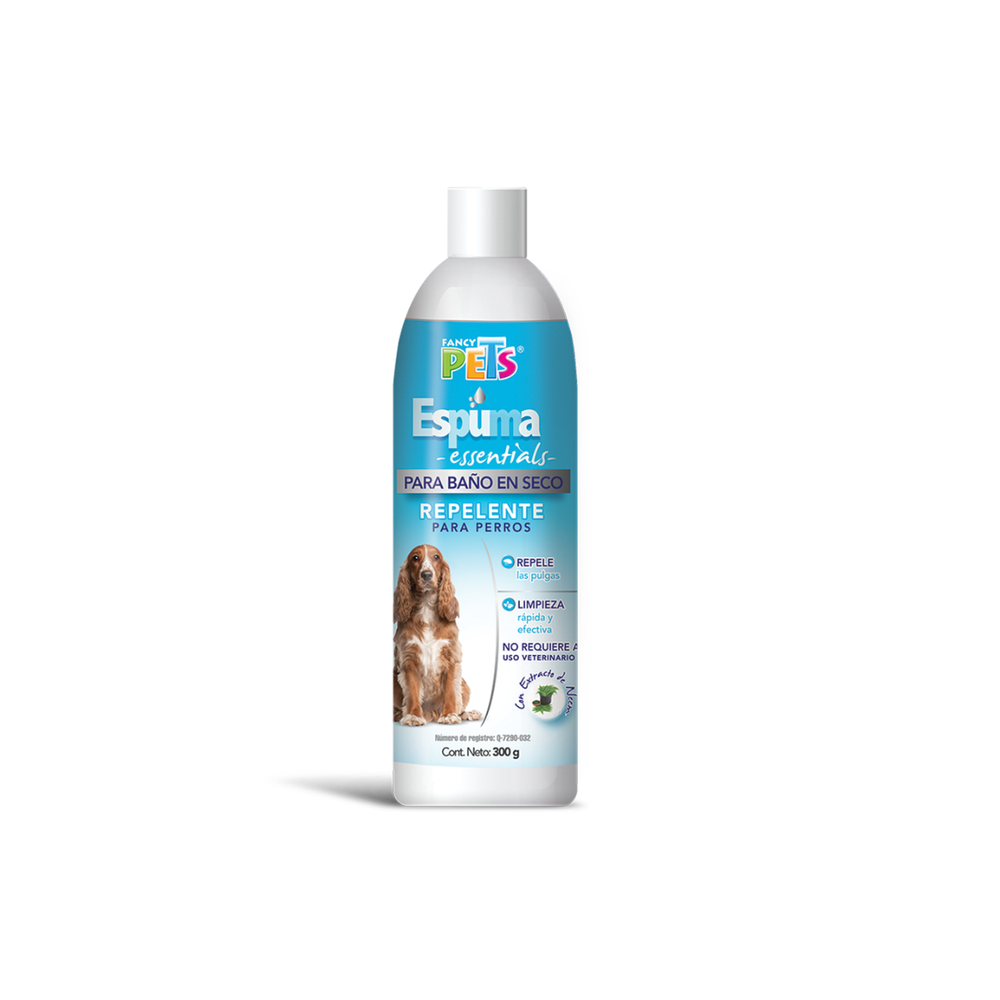 ESPUMA PARA BAÑO EN SECO ESSENTIALS 300 G FANCY PETS