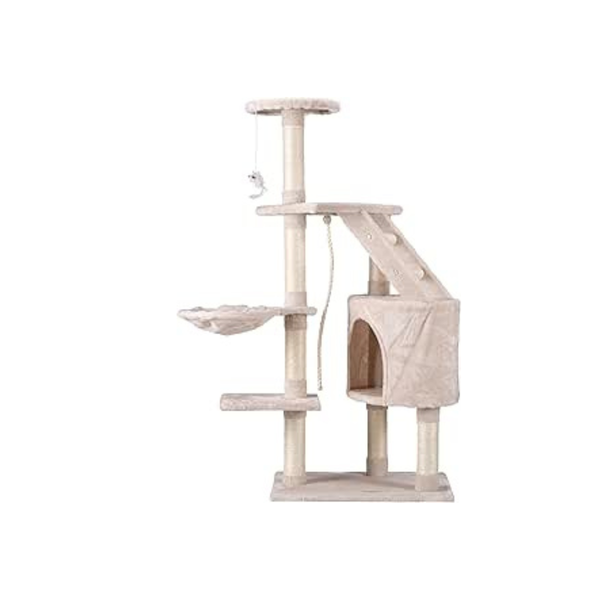 MUEBLE RASCADOR PARA GATO 120 CM FANCY PETS