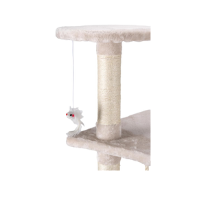MUEBLE RASCADOR PARA GATO 120 CM FANCY PETS
