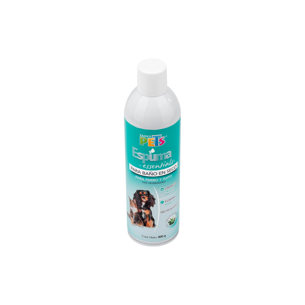 ESPUMA PARA BAÑO EN SECO ESSENTIALS 300 ML FANCY PETS