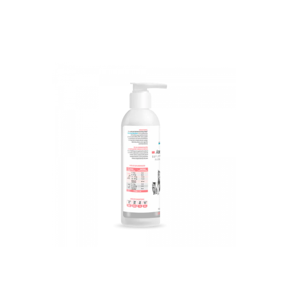 SUPLEMENTO ACEITE DE SALMON CON OMEGA 3 490ML FANCY PETS