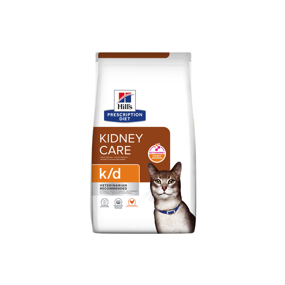 ALIMENTO SECO PARA GATO CON PROBLEMAS RENALES 1.5KG K/D HILLS
