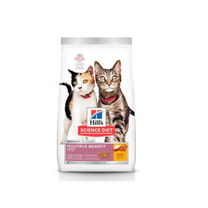 ALIMENTO SECO PARA HOGARES CON VARIOS GATOS 3.2KG HILLS