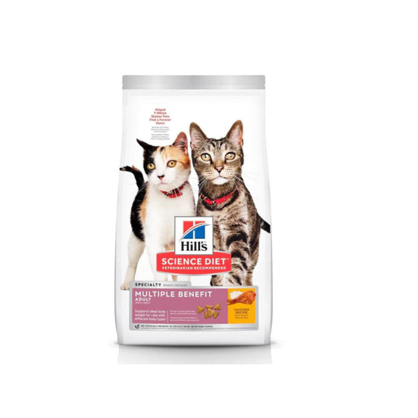 ALIMENTO SECO PARA HOGARES CON VARIOS GATOS 3.2KG HILLS