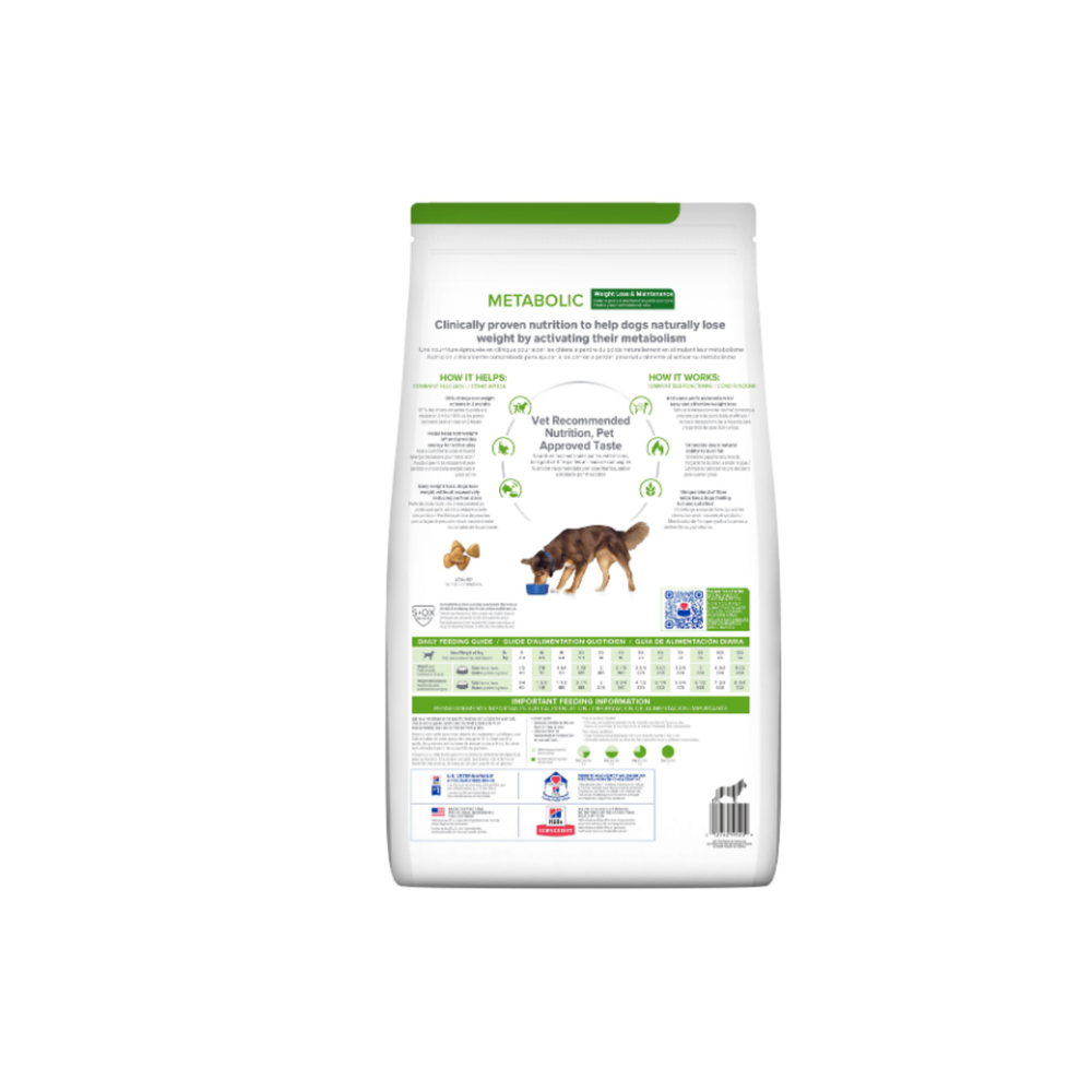 ALIMENTO SECO PARA PERRO METABOLIC 3.5 KG HILLS