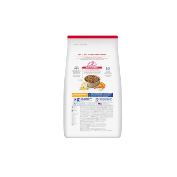 ALIMENTO SECO PARA PERRO SENIOR 7+ RAZAS PEQUEÑAS 6.8KG HILLS