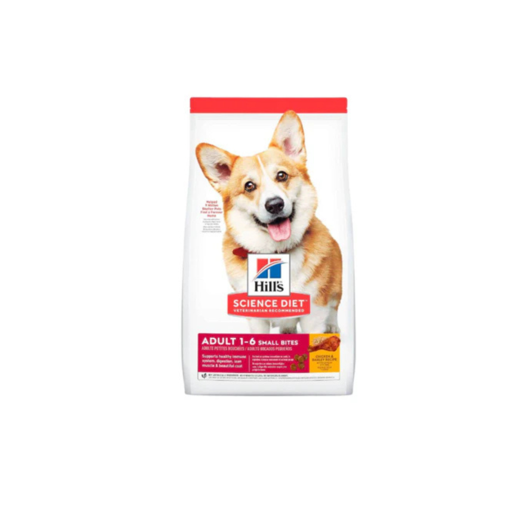 ALIMENTO PARA PERRO ADULTO RAZAS PEQUEÑAS 7KG HILLS