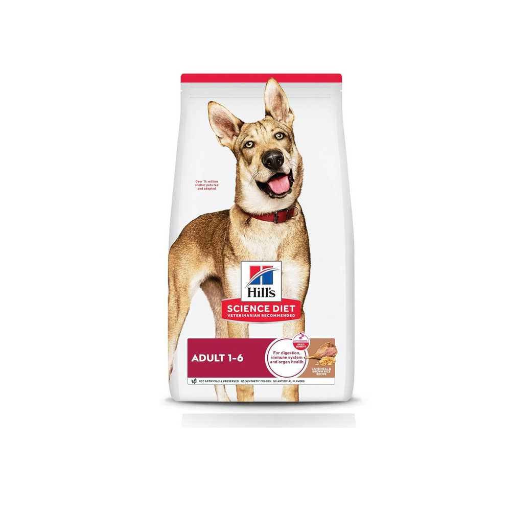 ALIMENTO SECO PARA PERRO ADULTO ORIGINAL SABOR CORDERO Y ARROZ HILLS