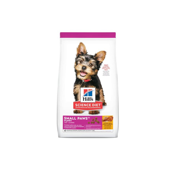 ALIMENTO SECO PARA CACHORROS RAZA PEQUEÑAS Y MINIATURA 2.04KG HILLS