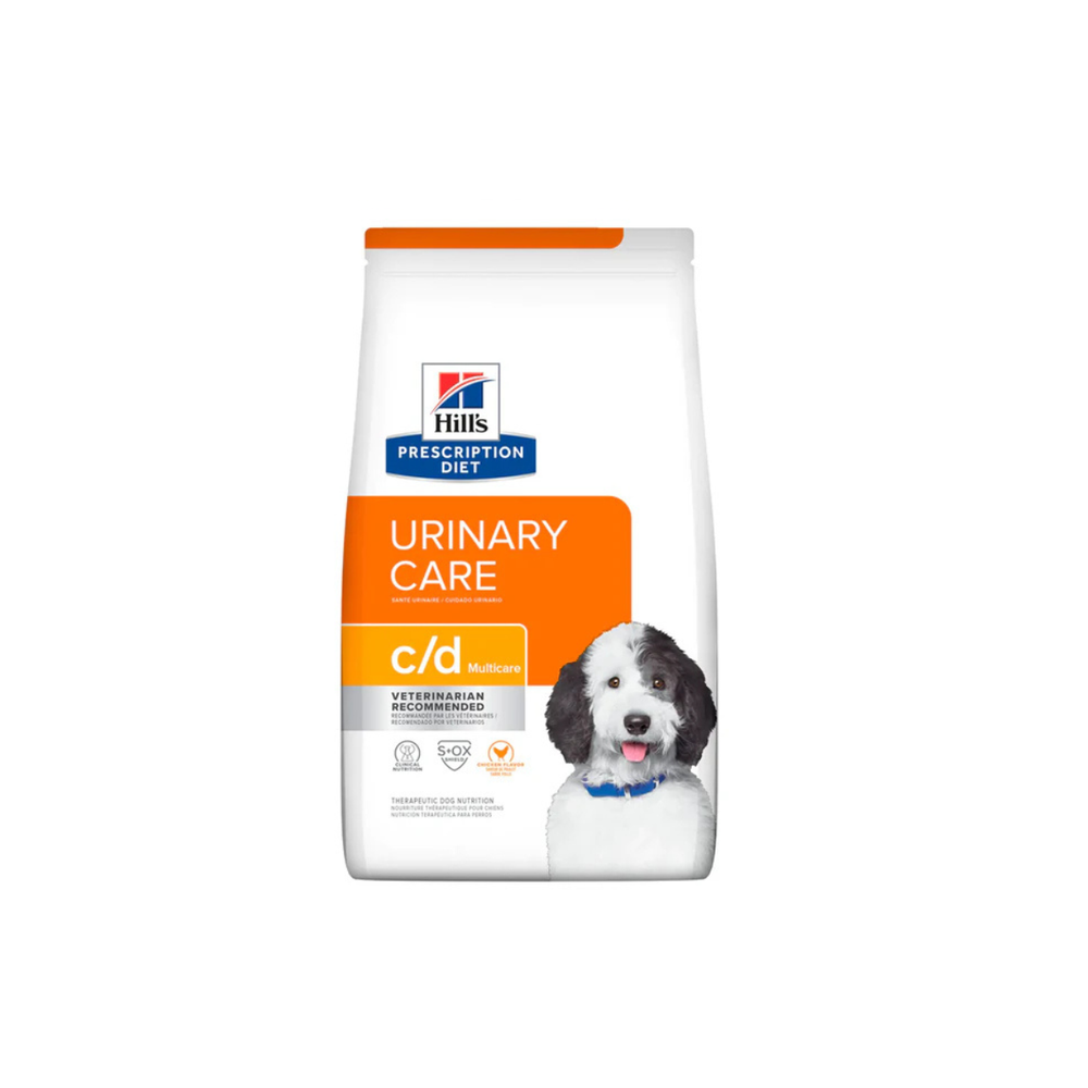 ALIMENTO SECO CUIDADO URINARIO PARA PERRO ADULTO C/D 3.9 KG HILLS