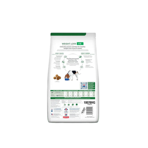 ALIMENTO SECO CONTROL DE PESO PARA PERRO ADULTO 3.9 KG HILLS