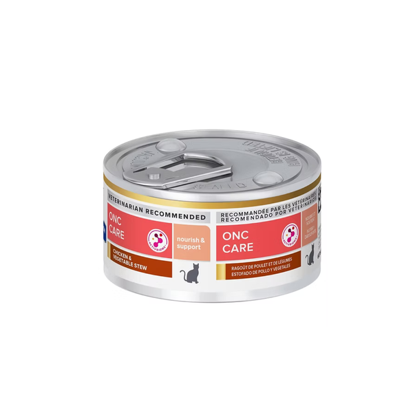 ALIMENTO HUMEDO PARA GATO APOYO CONTRA EL CANCER ONC HILLS