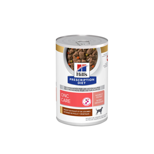 ALIMENTO HUMEDO PARA PERRO APOYO CONTRA EL CANCER ONC HILLS