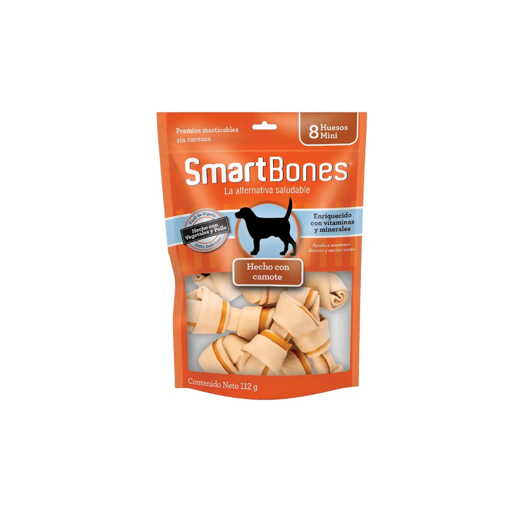PREMIOS PARA PERRO HUESOS SABOR CAMOTE CHICO SMARTBONES