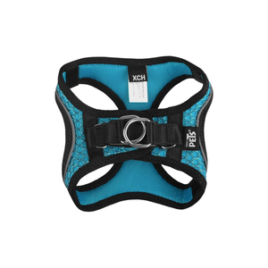 SPORTIE HARNESS AND LEASH SET XCH BLUE FANCY PETS