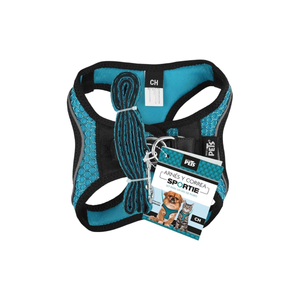 SET ARNES Y CORREA SPORTIE CH AZUL FANCY PETS