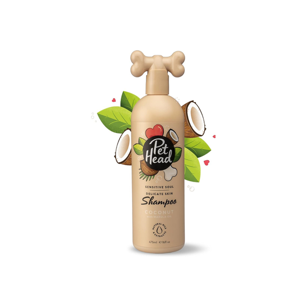 SHAMPOO NATURAL PARA PERRO SENSITIVE SOUL COCO-AVENA PET HEAD