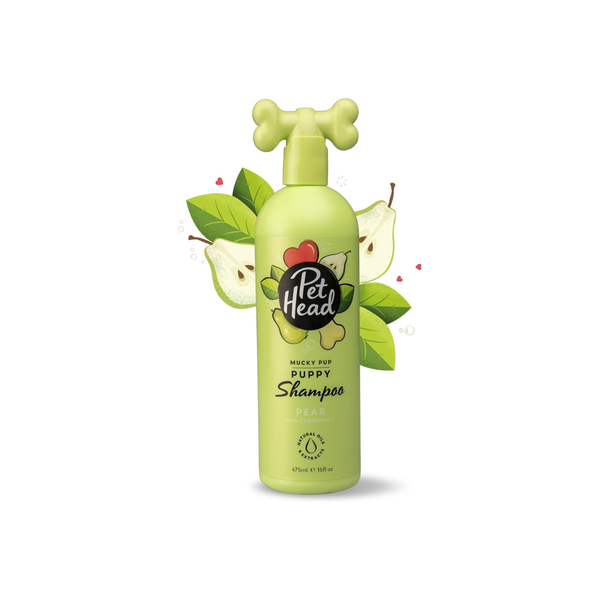 SHAMPOO PARA CACHORROS PERA CON MANZANILLA PET HEAD