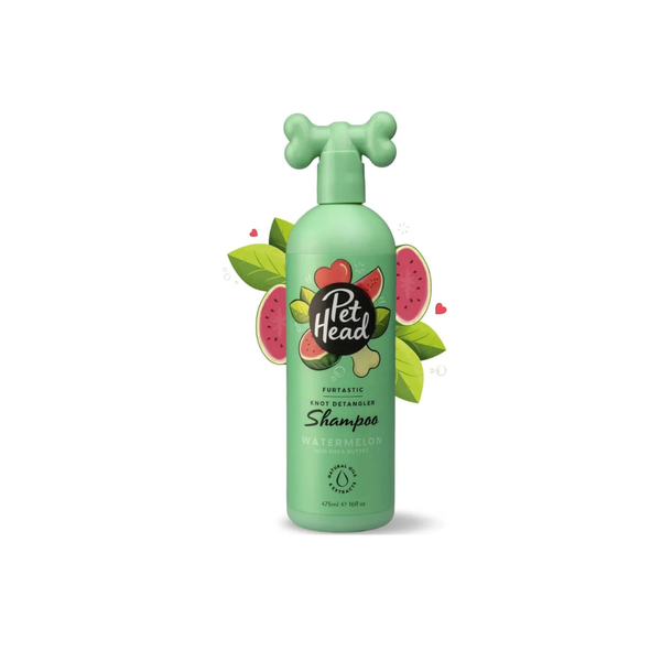 SHAMPOO DESENREDANTE PARA PERRO SANDÍA CON MANTECA DE SHIA PET HEAD