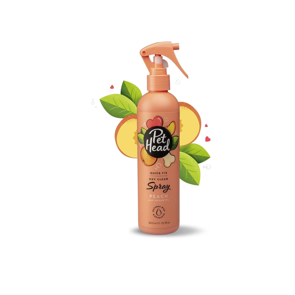 SPRAY DESENREDANTE DURAZNO CON ACEITE DE ARGAN PARA PERRO PETHEAD