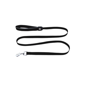 CORREA PARA PERRO DE ALTA RESISTENCIA REFLECTIVA DE NYLON SILVER DOCO