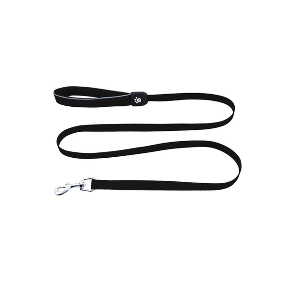 CORREA PARA PERRO DE ALTA RESISTENCIA REFLECTIVA DE NYLON SILVER DOCO