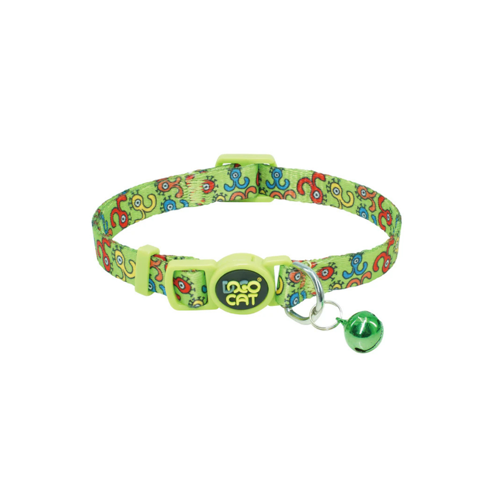 COLLAR PARA GATO DE NYLON ESTAMPADO DOCO