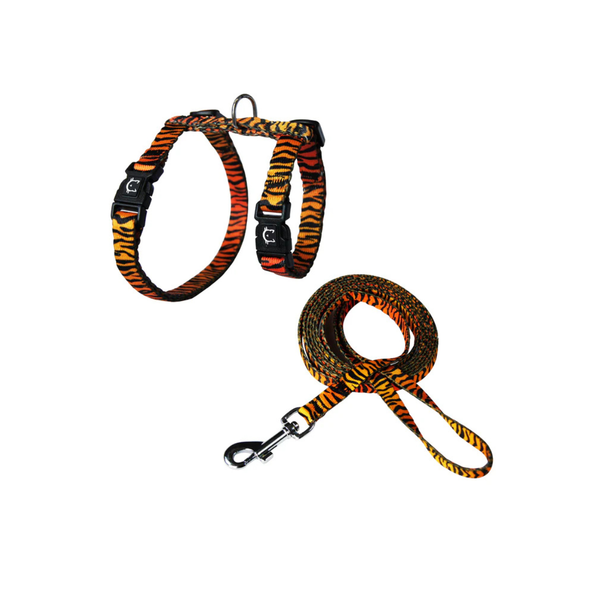 COMBO ARNES Y CORREA ESTAMPADOS PARA GATO DOCO