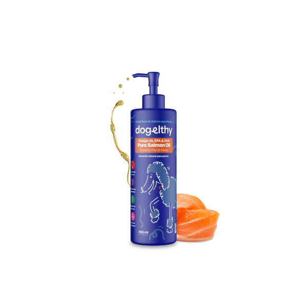 ACEITE DE SALMON PURO 240ML DOGELTHY