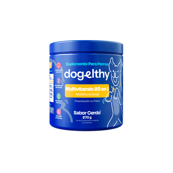 MULTIVITAMINICO PARA MASCOTAS 270GR DOGELTHY