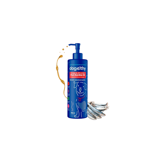 ACEITE DE SARDINA PARA MASCOTAS 450ML DOGELTHY