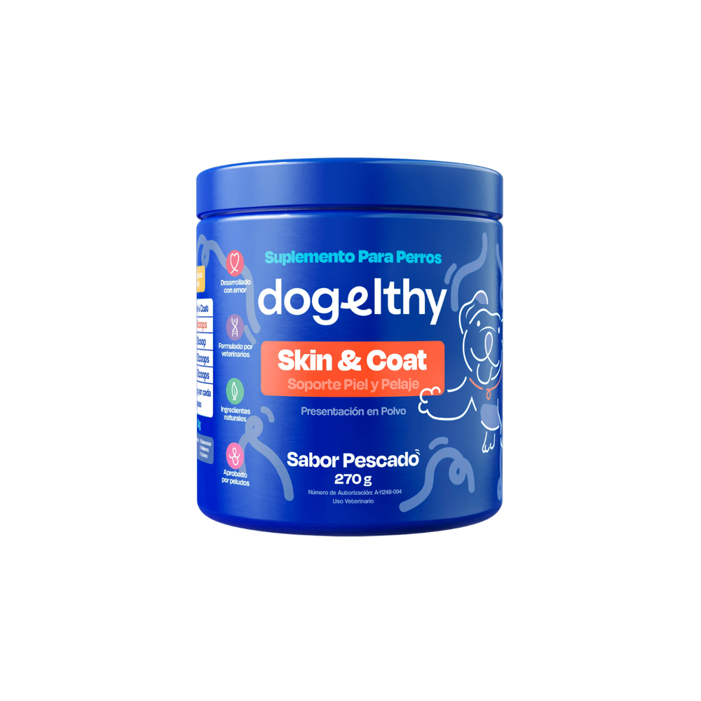 SUPLEMENTO PARA PIEL Y PELAJE 270GR DOGELTHY