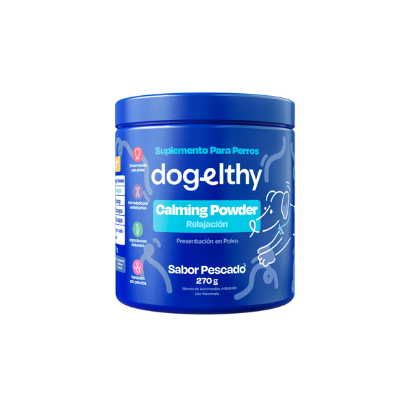 POLVO CALMANTE PARA MASCOTAS 270GR  DOGELTHY