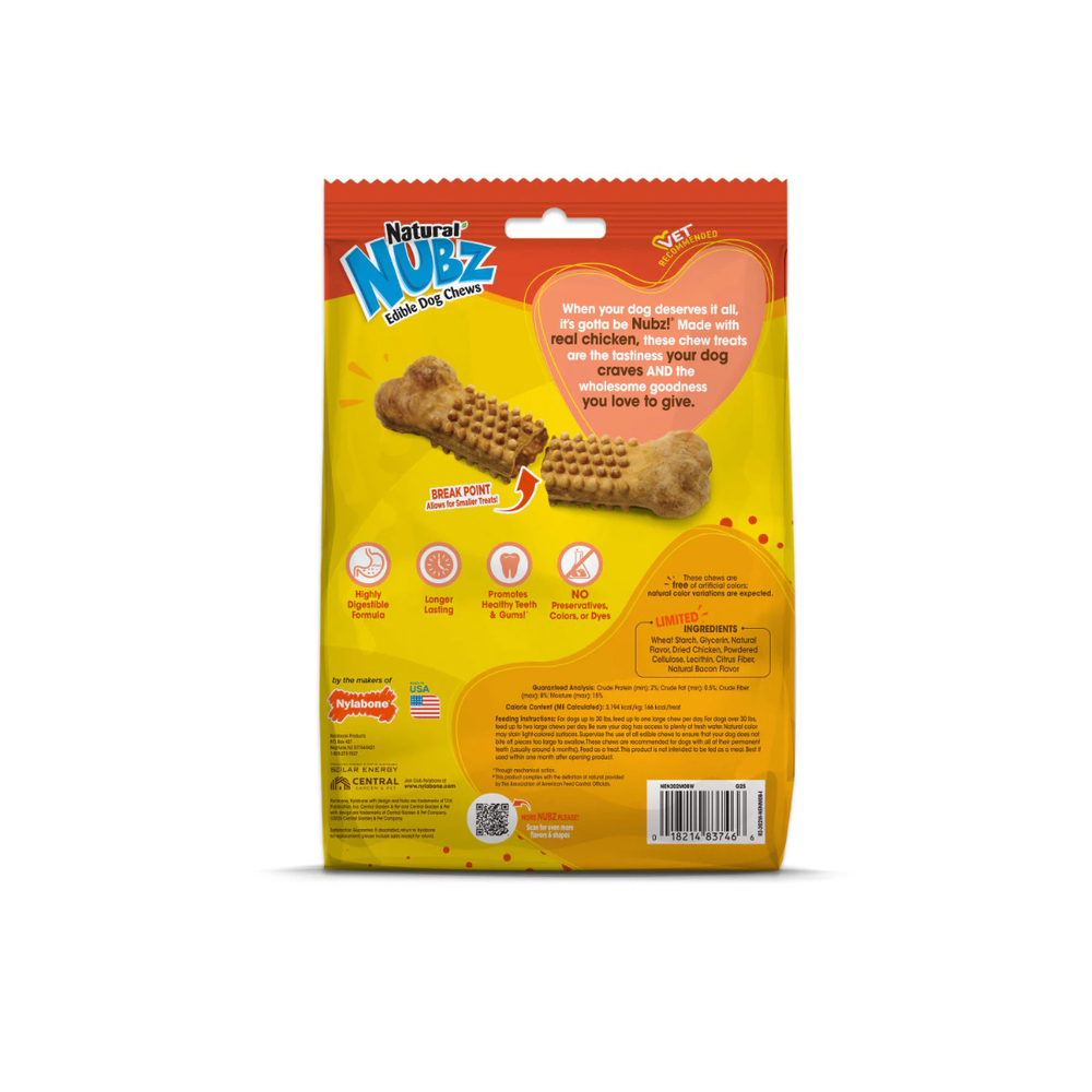 PREMIOS PARA PERRO POLLO 1 PIEZA NUBZ