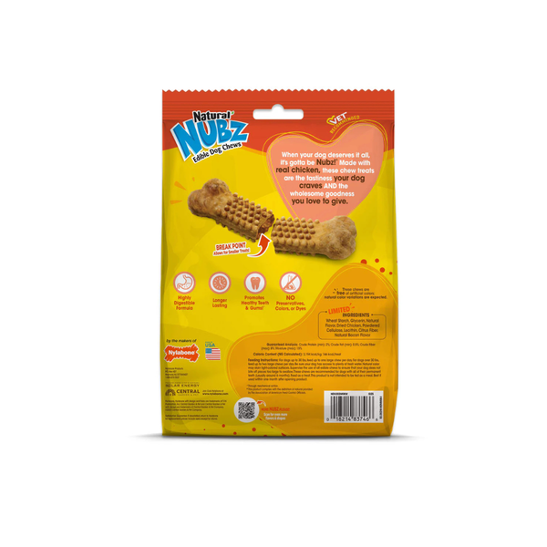 PREMIOS PARA PERRO POLLO 1 PIEZA NUBZ