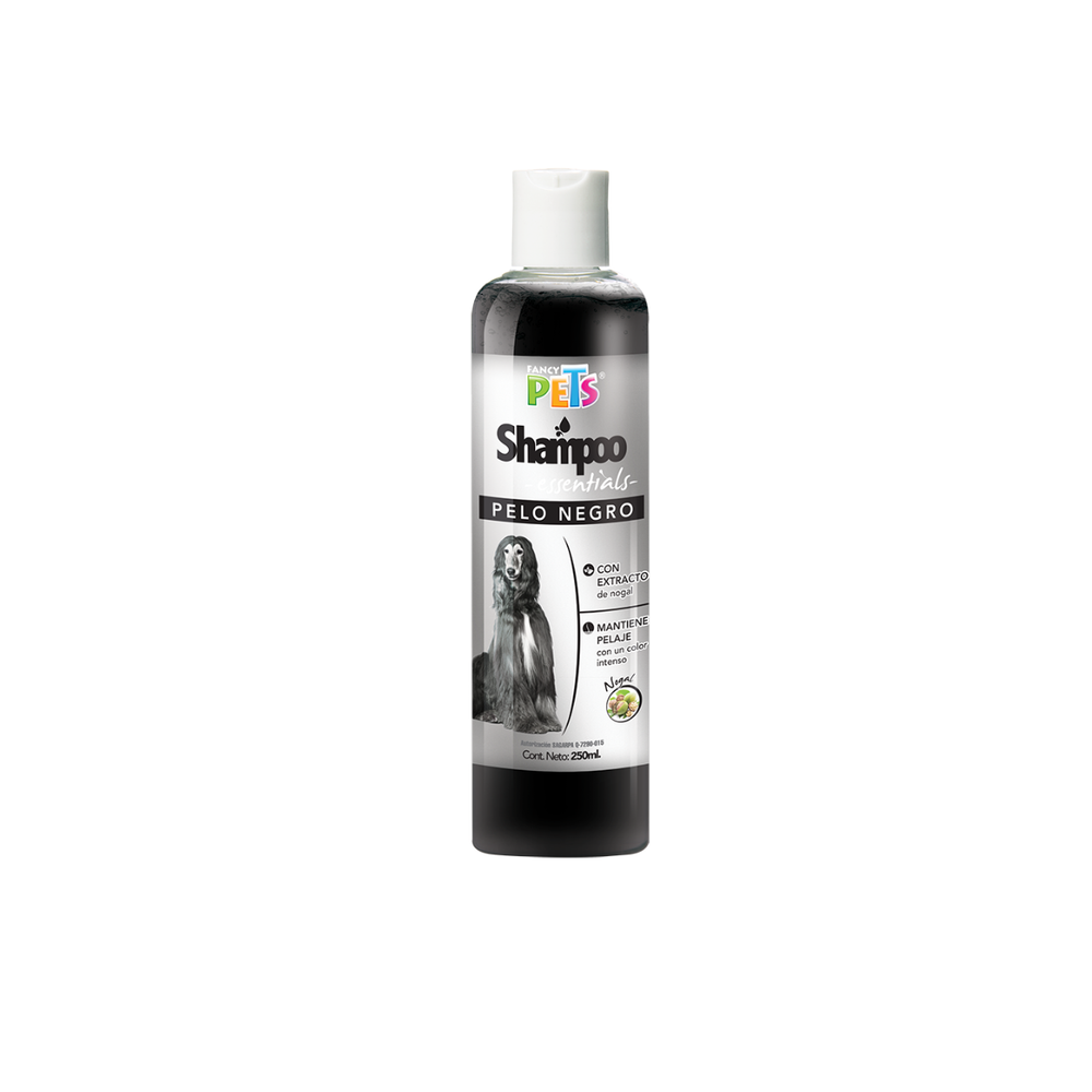 ESSENTIALS BLACK HAIR SHAMPOO 250 ML FANCY PETS