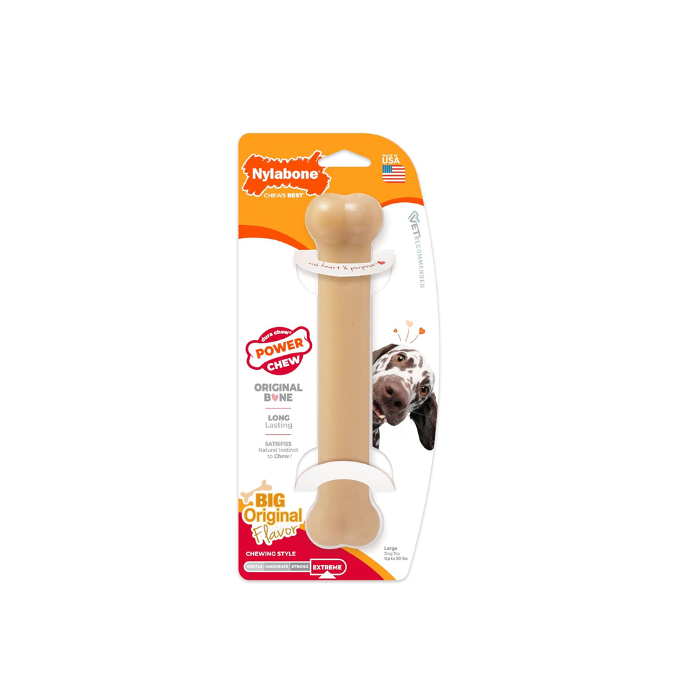 JUGUETE PARA PERRO POWER CHEW NYLABONE