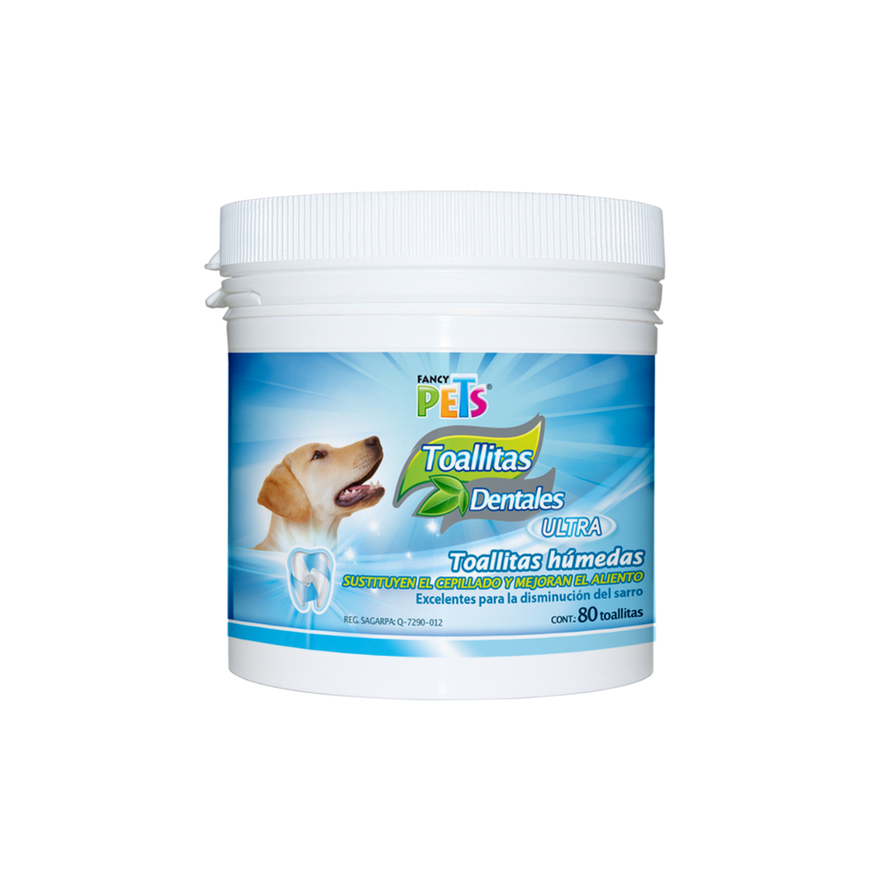 DENTAL WIPES 80 PCS FANCY PETS