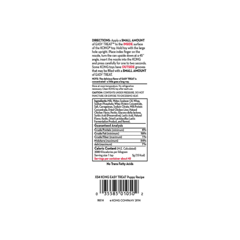 PREMIO CREMA EASY CREMA CACAHUATE 226 GRMS KONG